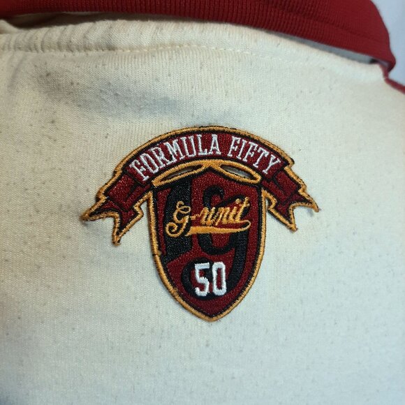 VINTAGE Y2K G Unit Jacket XXL 2XL Heavy weight Formula 50 Cent Gold logo Zip Up - Picture 7 of 9